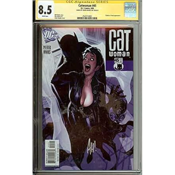 Catwoman #45 Signed by Adam Hughes CGC 8.5