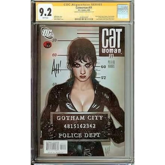 Catwoman #51 Signed Adam Hughes CGC 9.2