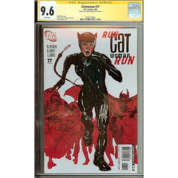 Catwoman #77 Signed by Adam Hughes CGC 9.6