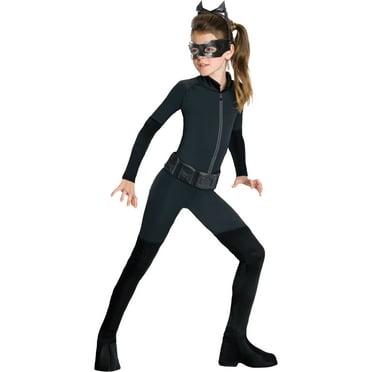 The Dark Knight Rises Catwoman Costume for Kids by Rubies, Girls Medium