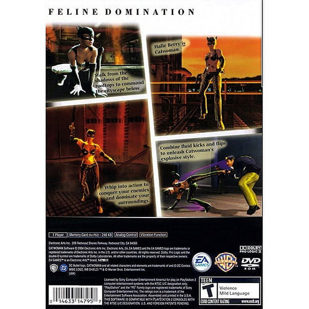 Catwoman - PlayStation 2 Game (PS2) – Based On The Halle Berry Movie