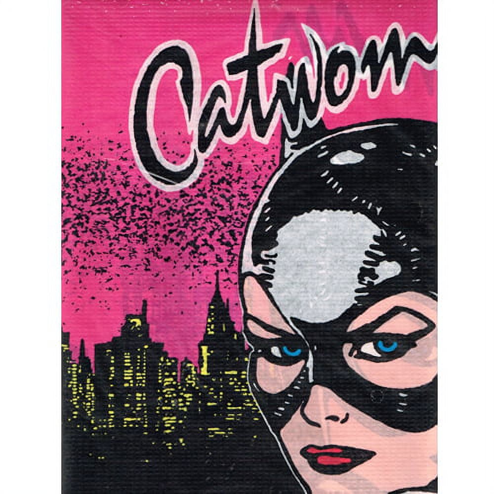 Catwoman Vintage Paper Table Cover (1ct)
