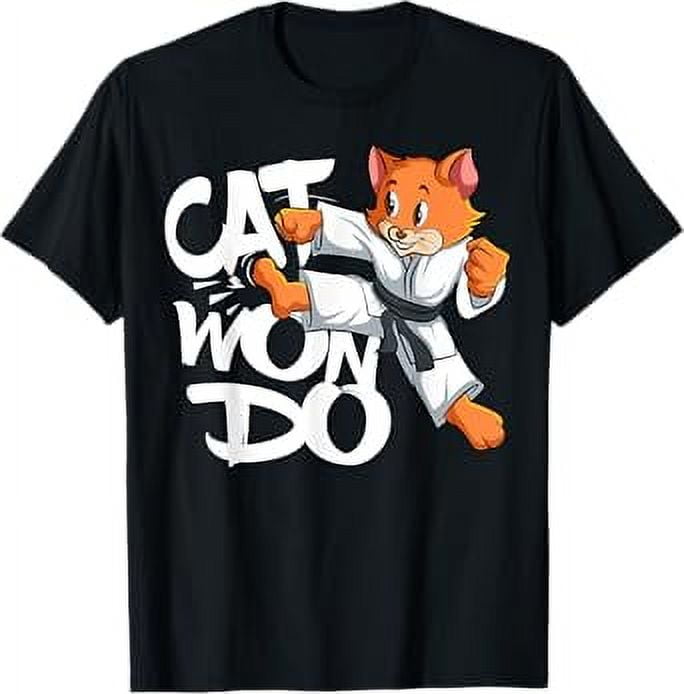 Catwondo Taekwondo Tae Kwon Do Martial Art Student Teacher TShirt