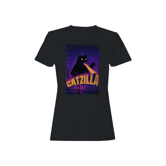 Catzilla: Feline City Mayhem Women's T-shirt