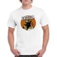 thumbnail image 1 of Catzilla T-Shirt Men -Smartprints Designs, Male Small, 1 of 4