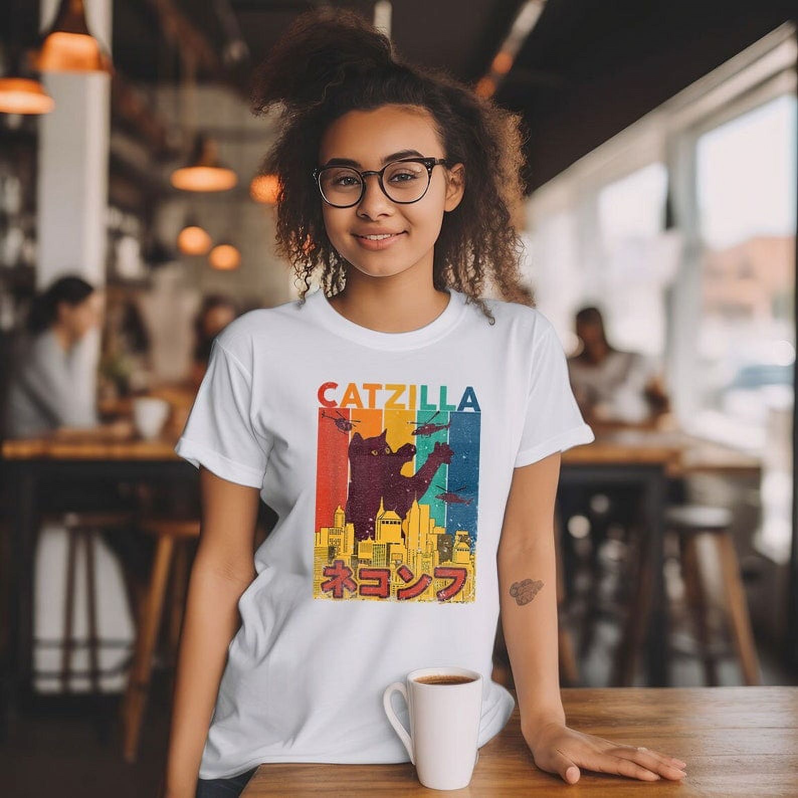 Catzilla shirt hotsell