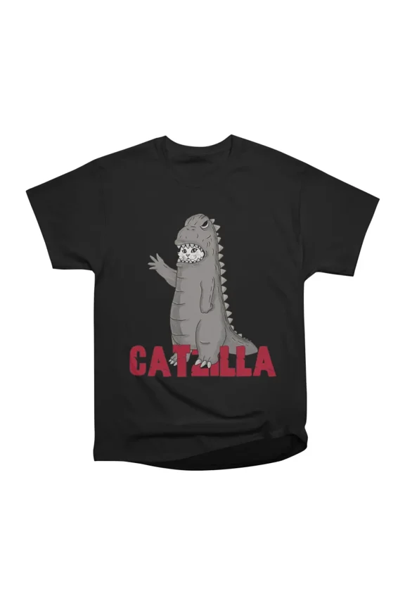 Catzilla The Cutest Monster Youll Ever Fear T-Shirt Tee Gift For Him Merch For Her Apparel