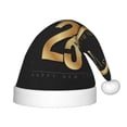 thumbnail image 1 of Cauagu 2025 Happy New Year Pattern Christmas Hat for Kids,Xmas Holiday Hat Santa Hat for Boys & Girls Festive Headwear Accessories for Christmas/New Year/Holiday, 1 of 1