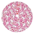 thumbnail image 1 of Cauagu 30" Christmas Tree Skirt Cute Rabbit Pattern Christmas Tree Decorations Tree Mat for Xmas Decorations Occasion Holiday Home Decor -30", 1 of 7