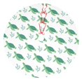 thumbnail image 1 of Cauagu 30" Christmas Tree Skirt Turtle Pattern Christmas Tree Decorations Tree Mat for Xmas Decorations Occasion Holiday Home Decor -30", 1 of 7