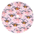 thumbnail image 1 of Cauagu 36" Christmas Tree Skirt Pink Butterfly Daisy Pattern Christmas Tree Decorations Tree Mat for Xmas Decorations Occasion Holiday Home Decor -36", 1 of 7