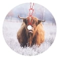 thumbnail image 1 of Cauagu 48" Christmas Tree Skirt Cow Pattern Christmas Tree Decorations Tree Mat for Xmas Decorations Occasion Holiday Home Decor -48", 1 of 7
