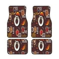 thumbnail image 1 of Cauagu A Cup Of Black Coffee On A Saucer Pattern Car Floor Mat Set of 4,Car Carpet Mats Car Mats with Anti-Slip Backing & Driver Heel Pad Universal Fit for Cars/Trucks/SUV/Vans, 1 of 6