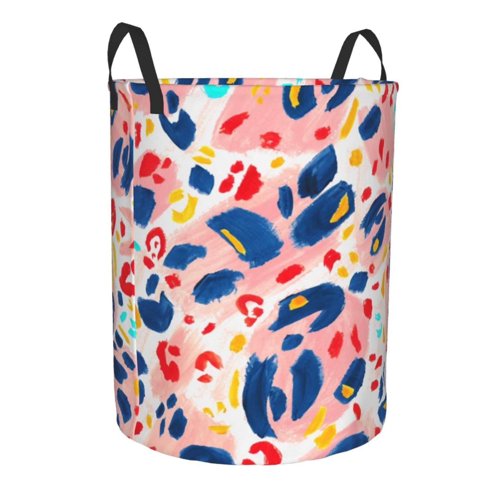 Holographic Print Laundry Basket
