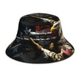 thumbnail image 1 of Cauagu American Bald Eagle Warrior for Unisex Bucket Hat,Outdoor Summer Beach Fishing Sun Hat Hot Summer Reflective Bucket Hat Fun Outdoor Vacation Hat for Men and Women, 1 of 6
