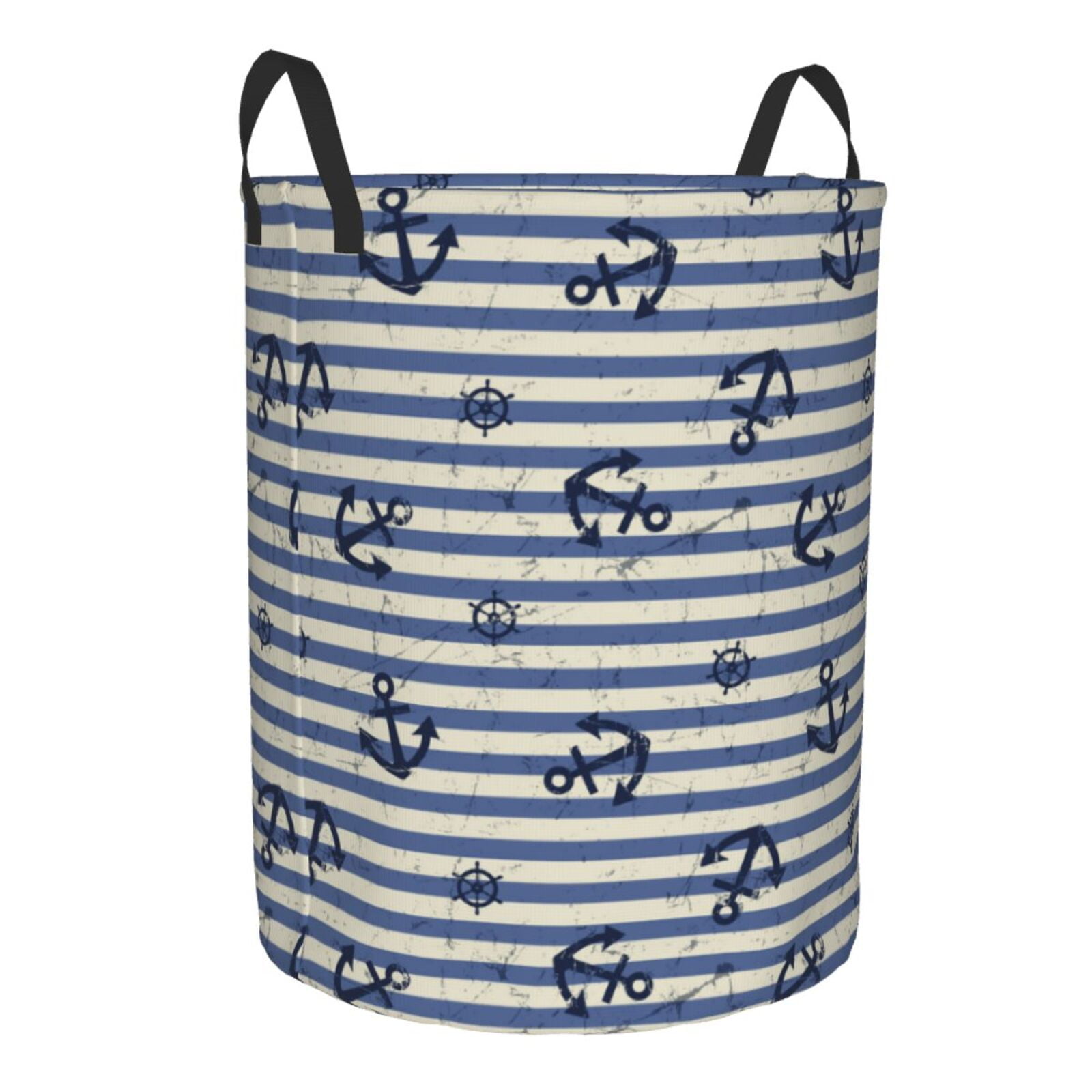 Cauagu Anchors And Steering Wheel for Laundry Basket,Collapsible