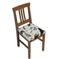 thumbnail image 1 of Cauagu Animal Bird for Dining Chair Seat Covers,Slipcovers Kitchen Chair Covers Upholstered Chair Seat Cushion Cover Chair Seat Protector-Two Pieces, 1 of 7