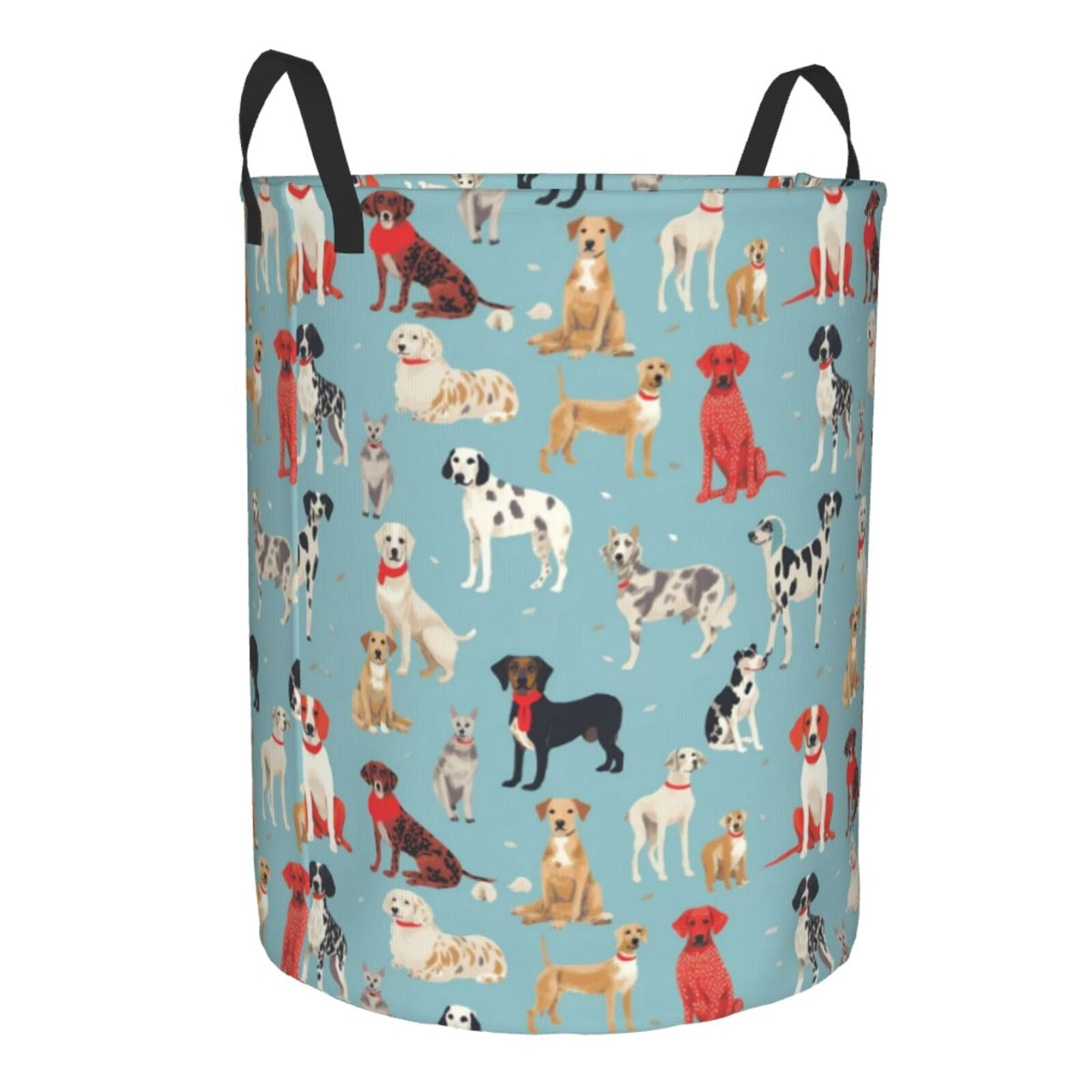 Cauagu Animal Dog for Laundry Basket,Collapsible Organizer Basket for ...