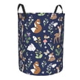 thumbnail image 1 of Cauagu Animals And Wildflowers for Laundry Basket,Collapsible Organizer Basket for Storage Bin Toy Bins Gift Baskets Bedroom Clothes Children Nursery Hamper -Medium, 1 of 7