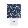 thumbnail image 1 of Cauagu Astronaut Dinosaur Print LED Nightlight,0.5W Night Lights Plug into Wall 1 Pack with Dusk-to-Dawn Light Sensor Soft Glow Lamp for Bathroom Adult Hallway-EU, 1 of 7