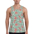 thumbnail image 1 of Cauagu Autumn Branches Fox and Mushrooms Print Men's Sleeveless Muscle Shirts,Tank Tops Quick Dry Workout Tank Top Gym Muscle Tee Fitness Bodybuilding T Shirt for Men-Medium, 1 of 7