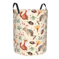 Cauagu Autumn Forest Animals for Laundry Basket,Collapsible Organizer