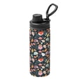 thumbnail image 1 of Cauagu Autumn Fox Owl Print 18oz Vacuum Insulated Stainless Steel Water Bottle,Coffee Travel Mug Spill Proof with Lid,Thermos Cup for Keep Hot/Ice Water Drinks, 1 of 7