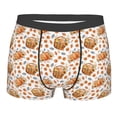 thumbnail image 1 of Cauagu Autumn Harvest Baskets Print Boxer Briefs for Men,Comfortable Breathable Men's Underwear Moisture Wicking Underpants -Medium, 1 of 8