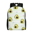 thumbnail image 1 of Cauagu Avocado of a Hear Print Backpacks,Travel Daypack Casual Laptop Backpack Bookbag Fits 15 Inch Computer for Men Women, 1 of 8