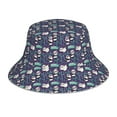 thumbnail image 1 of Cauagu Bamboo Panda for Unisex Bucket Hat,Outdoor Summer Beach Fishing Sun Hat Hot Summer Reflective Bucket Hat Fun Outdoor Vacation Hat for Men and Women, 1 of 6