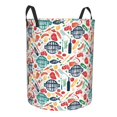 Cauagu Barbecue for Laundry Basket,Collapsible Organizer Basket for