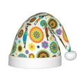 thumbnail image 1 of Cauagu Beautiful African Womens Pattern Christmas Hat for Kids,Xmas Holiday Hat Santa Hat for Boys & Girls Festive Headwear Accessories for Christmas/New Year/Holiday, 1 of 6
