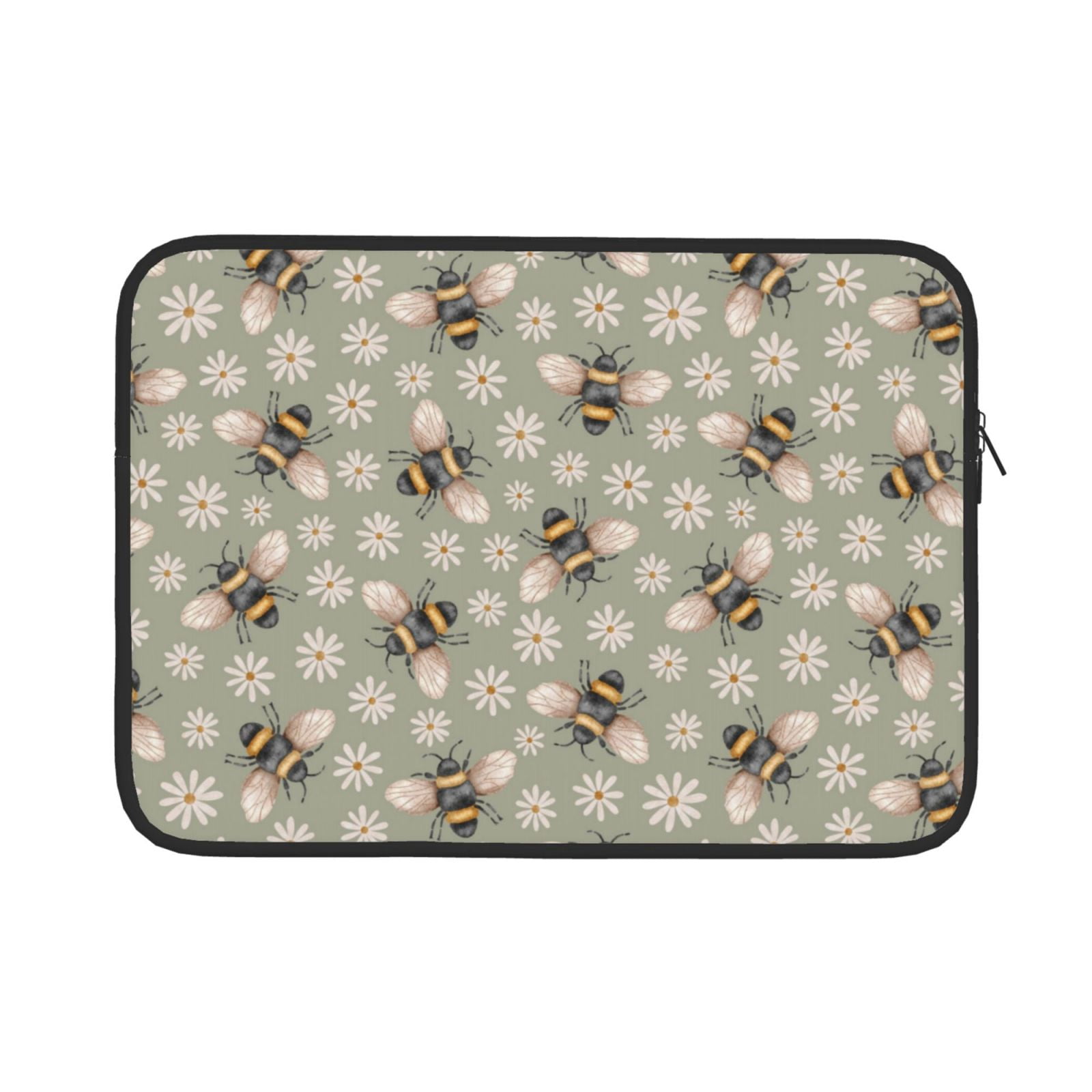 Ombra Laptop Shoulder Bag - Colorful Paw Print Pattern, Fits Up To 16" Laptops - View #2