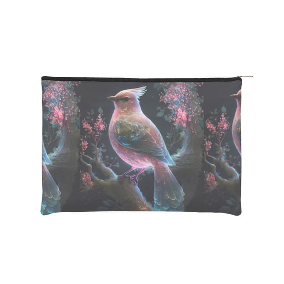 Cauagu Bird 3 for Tyvek Makeup Bag,Reusable Travel Cosmetic Bag Women Organizer Toiletry Bag Birthday,Gifts for Women Girlfriend Mom Teacher 6.5’’*8.9’’