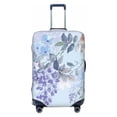 thumbnail image 1 of Cauagu Bird Butterfly Stripe Print Travel Luggage Cover,Travel Dust-proof Suitcase Cover Softside Suitcase Protector for 18-32inch,Not Included Suitcase, 1 of 8