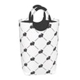 thumbnail image 1 of Cauagu Black Rabbit Print Hamper Basket Bin,Extra Large Dirty Clothes Hamper 50L Laundry Baskets with Handles Laundry Hampers for Bedroom/Living Room/Bathroom, 1 of 5