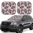 thumbnail image 1 of Cauagu Black Snake Cauagu {designName} Print Foldable Car Windshield Sun Shade | Front Windshield Shade for Sun | Fits Small Sedans, Mini SUVs, Hatchbacks-Medium, 1 of 6