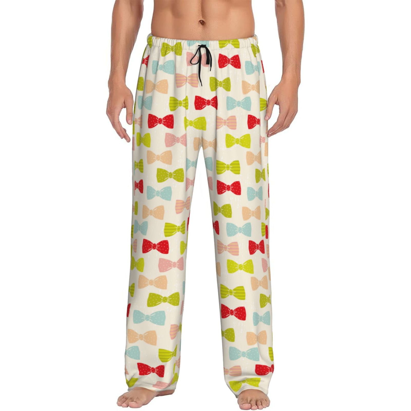 Bow Tie Shirt and Pants Pajama Set main image 1
