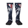 thumbnail image 1 of Cauagu Bulldog with Forest Flag Print Women's Men's Ankle Socks 1-pack Casual Athletic Socks for Unisex Adult Moisture-Wicking Socks for Daily Wear/Running/Sport, 1 of 8