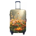 thumbnail image 1 of Cauagu Butterflies In Flower Field Print Travel Luggage Cover,Travel Dust-proof Suitcase Cover Softside Suitcase Protector for 18-32inch,Not Included Suitcase, 1 of 8