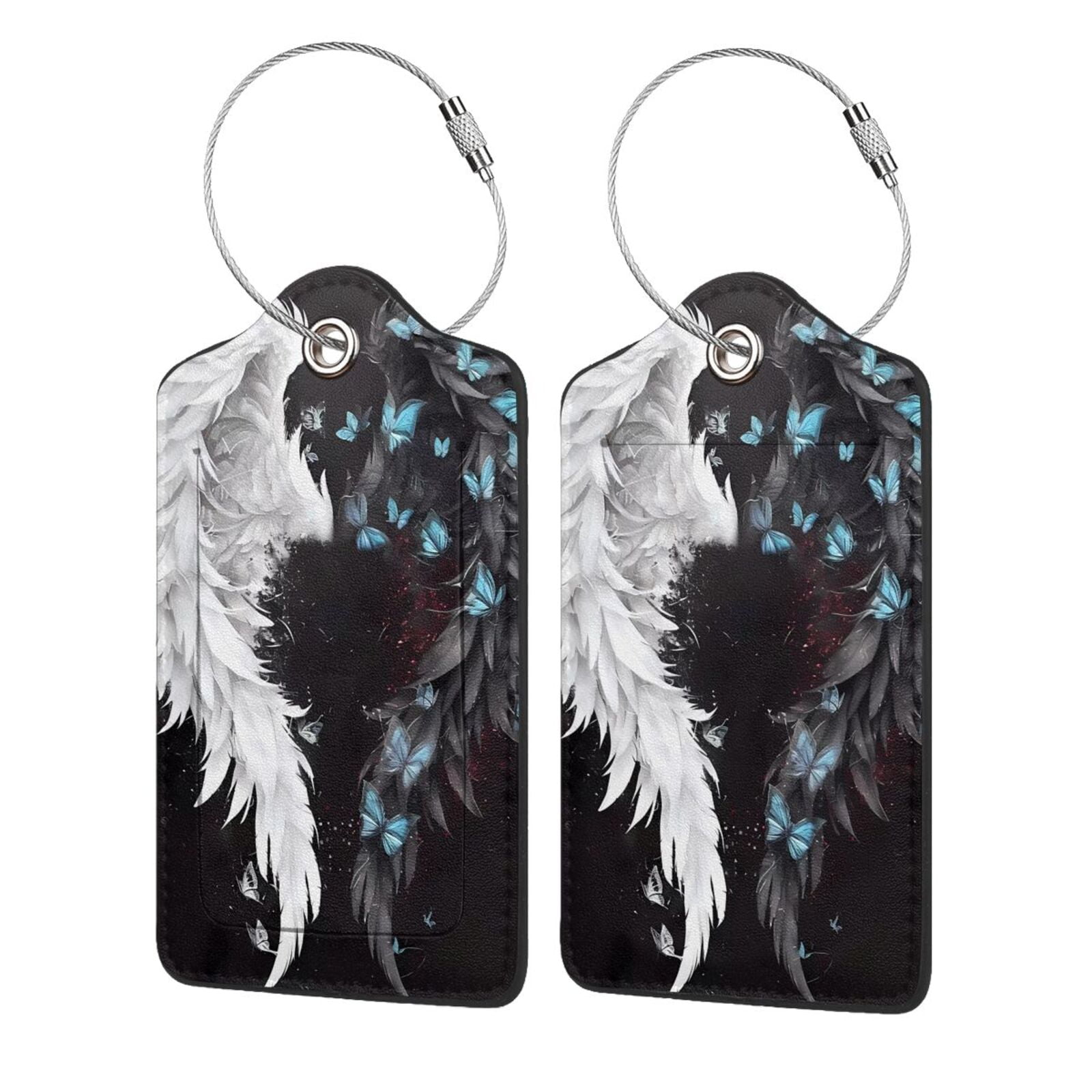 BUTTERFLY CUSTOMISABLE LUGGAGE TAG main image 1