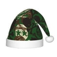 thumbnail image 1 of Cauagu Camouflage Skull Pattern Christmas Hat for Kids,Xmas Holiday Hat Santa Hat for Boys & Girls Festive Headwear Accessories for Christmas/New Year/Holiday, 1 of 6