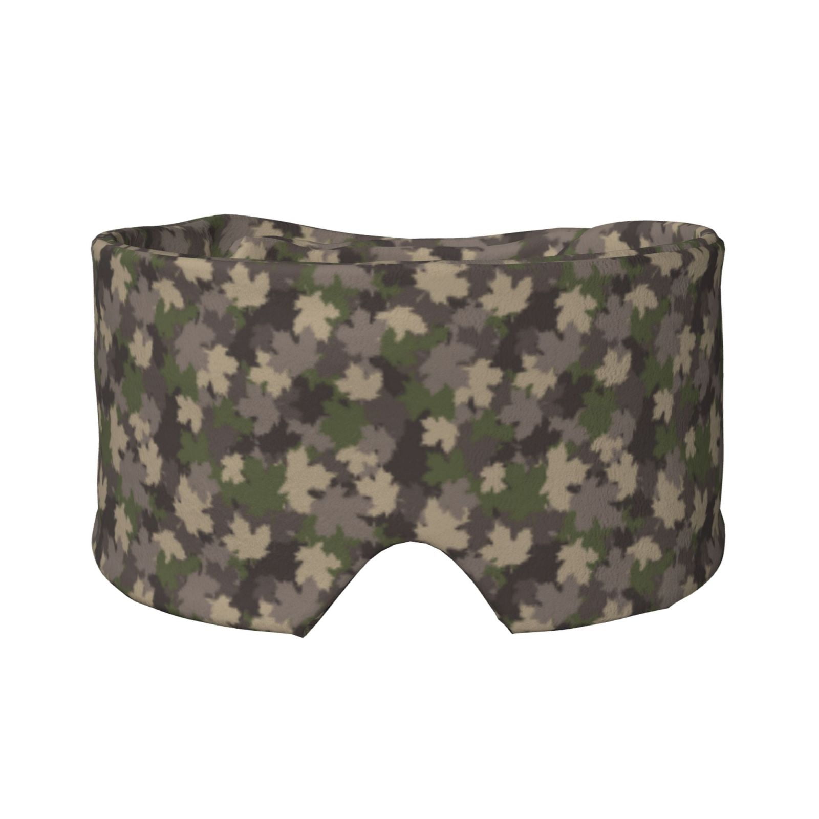 Cauagu Camouflage maple Print Blocking Sleep Eye Masks Blackout Sleep