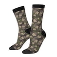 thumbnail image 1 of Cauagu Camouflage maple Print Crew Socks for Women and Men,Adult Athletic Running Socks 1-Pair Sports Socks Work Gear Socks with Moisture Wicking, 1 of 6
