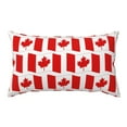 Cauagu Canada Print Pillowcase with Envelope Closure,Soft Pillow Cover
