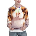 thumbnail image 1 of Cauagu Cartoon Guinea Pig for Women's Hooded Sweatshirts Pullover Hoodie for Women Fall Workout Sweat Long Sleeve Preppy Sweatshirts-Small, 1 of 7