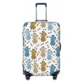 thumbnail image 1 of Cauagu Cartoon Poodle Dog Print Travel Luggage Cover,Travel Dust-proof Suitcase Cover Softside Suitcase Protector for 18-32inch,Not Included Suitcase, 1 of 8