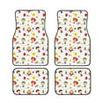 thumbnail image 1 of Cauagu Childrens Party Pattern Car Floor Mat Set of 4,Car Carpet Mats Car Mats with Anti-Slip Backing & Driver Heel Pad Universal Fit for Cars/Trucks/SUV/Vans, 1 of 6