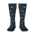 thumbnail image 1 of Cauagu Christmas Dachshund Print Women's Men's Ankle Socks 1-pack Casual Athletic Socks for Unisex Adult Moisture-Wicking Socks for Daily Wear/Running/Sport, 1 of 8