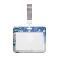 thumbnail image 1 of Cauagu Christmas Snowman In The Snow for ID Badge Holder,Badge Holder with Windows Key Card Work Badge Sleeve for Office/ Factory/ID Credit Cards/Proximity Key Cards, 1 of 7